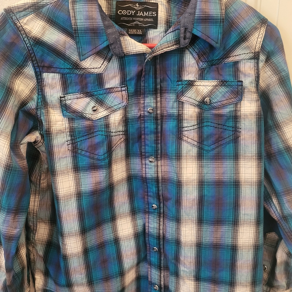 Cody James youth long sleeve shirt